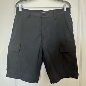 Men’s Eddie Bauer Dark Gray Cargo Shorts